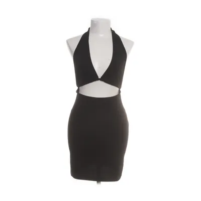 Halterneck dress (Black) from Shein Polyester, Elastane