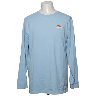 T-shirt à manches longues (Bleu) de Hélas Coton