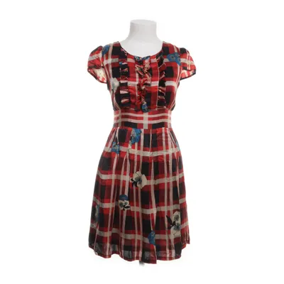 Kjole (Rød, Flerfarvet) fra Diane von Furstenberg Vintage Silke
