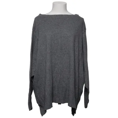Sweater (Gray) from Ischiko Cashmere, Polyamide, Viscose, Wool