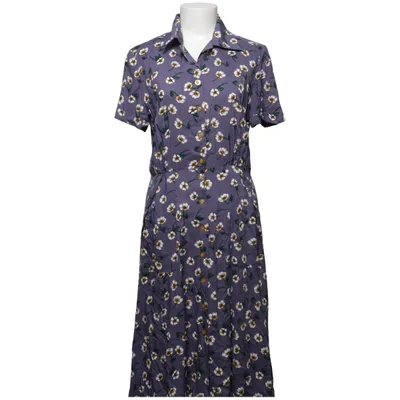Shirt dress (Purple, Multicolored) from Bergelin Viscose
