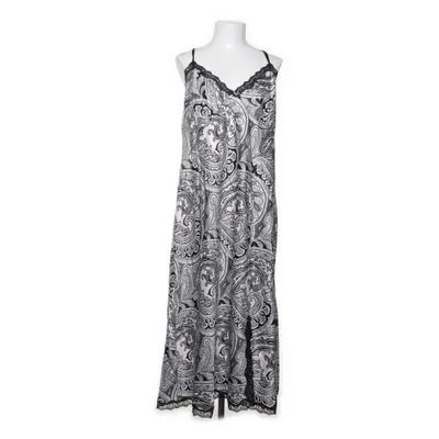 Kjole (Sort, Hvid, Flerfarvet) fra Ulla Popken Elastan, Polyester