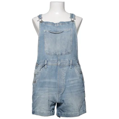 Dungaree shorts (Blue) from Silver Jeans