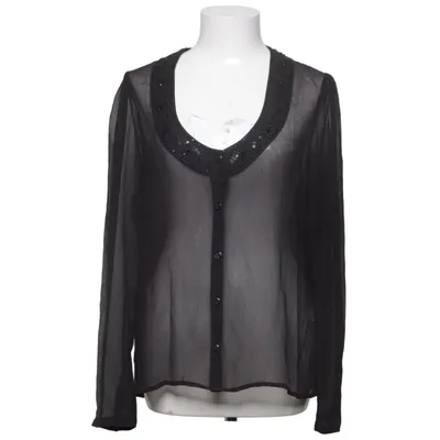 Blouse (Noir) de Côté Femme Soie