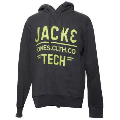 Hoodie (Gray) from Jack & Jones Tech Cotton, Polyester