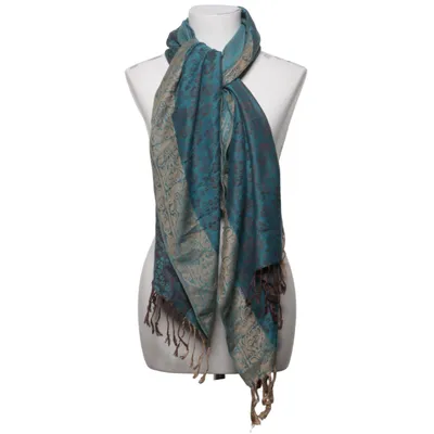 Sjaal (Blauw, Bruin, Beige) van Pashmina