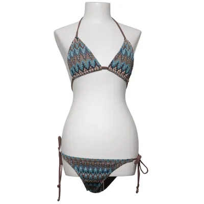 Bikini (Bruin, Blauw, Meerkleurig) van Ria Ria Polyester