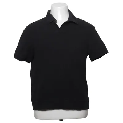 Polo (Noir) de Zara Coton, Élasthane