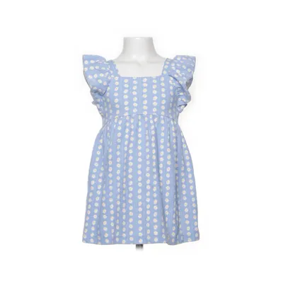 Klänning (Blå, Vit, Gul) från Zara Bomull, Polyester