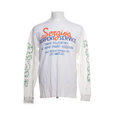 Långärmad t-shirt (Vit) från Mother Återvunnen bomull