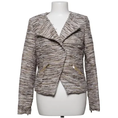Biker jacket (Brown, White, Multicolored) from Softy Polyester
