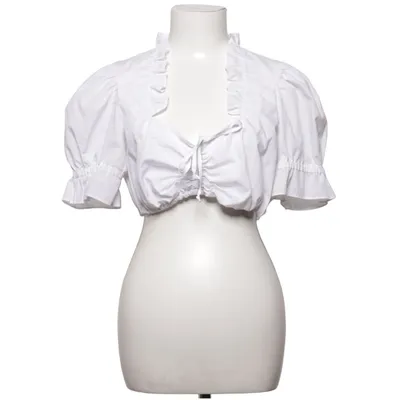 Dirndl blouse (Wit) van Nockstein Trachten Katoen, Polyester