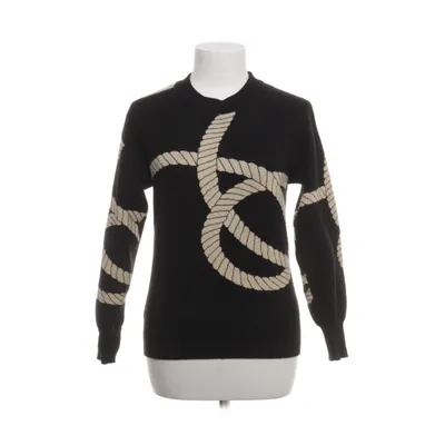 Trui (Zwart, Goud) van Ichi Nylon, Polyester, Viscose