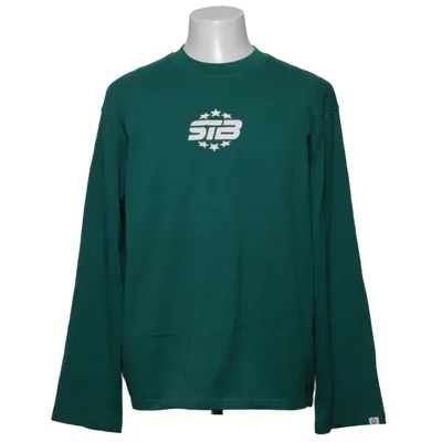 Lange mouwen shirt (Groen) van Sizz Katoen