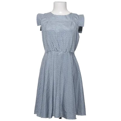 Jurk (Blauw, Wit) van Eye Candy Viscose
