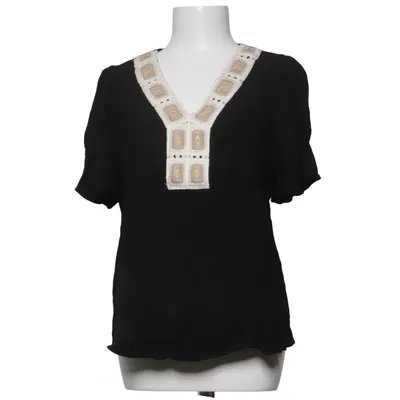 Haut (Noir, Beige) de Pepper Lin, Viscose