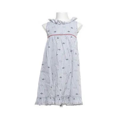 Dress (Blue, White) from La Coqueta Cotton