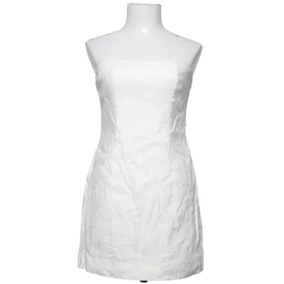 Dress (White, Beige) from COS Linen, Elastane, Viscose