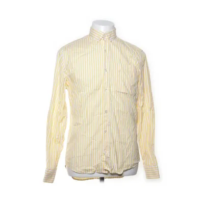 Buttondown-skjorta (Gul, Vit) från These Glory Days Bomull