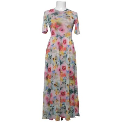 Maxi jurk (Meerkleurig) van Moves Elastaan, Gerecycled polyester, Viscose
