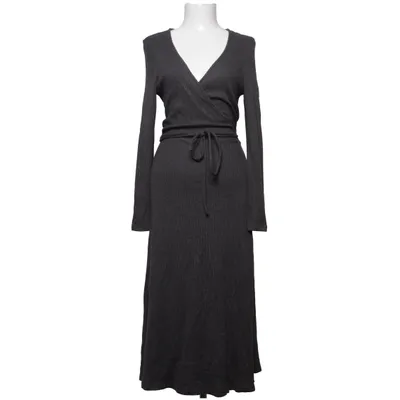 Wrap dress (Gray) from Mango Polyamide, Polyester, Viscose