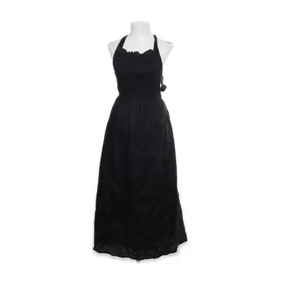 Maxikleid (Schwarz) von Sancia Leinen