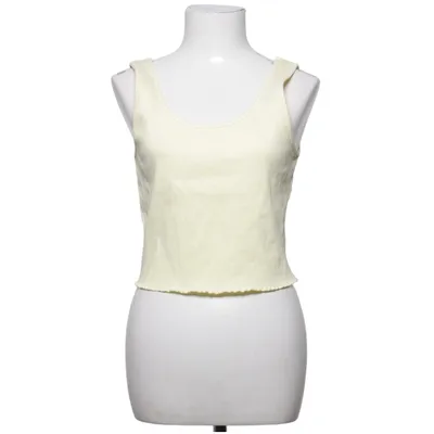 Crop top (Gul) fra Colloseum Bomuld, Elastan