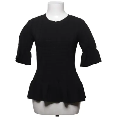 Peplumbluse (Sort) fra Michael Kors Polyamid, Viscose
