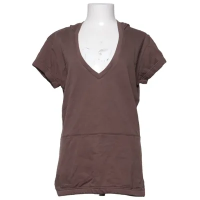 Short sleeve hoodie (Brown) from Hoodies