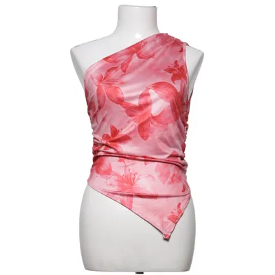 Top (Pink, Red) from Shein Elastane, Polyester