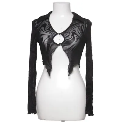 Crop top (Noir) de PrettyLittleThing Élasthane, Polyester