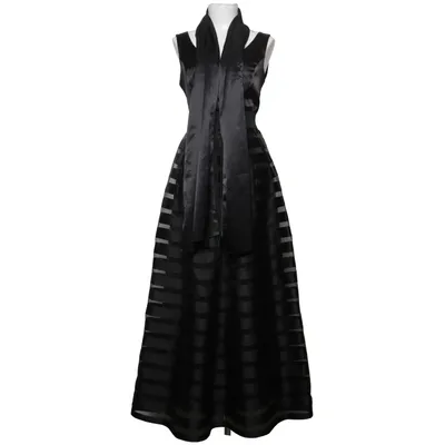 Robe de soirée (Noir) de Fervente Coton, Élasthane, Polyester