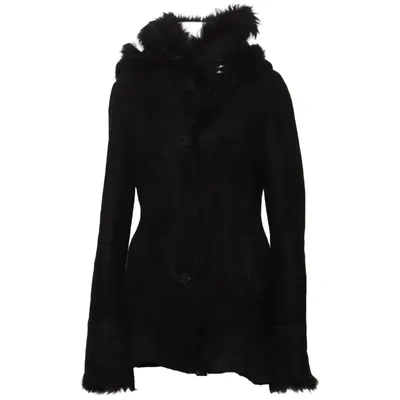 Shearling jacket (Black) Leather