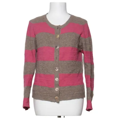 Cardigan (Beige, Rose) de Mansted Laine de Yak