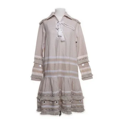 Jurk (Wit, Beige) van Dodo Baror Katoen