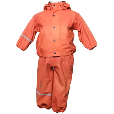 Regnställ (Orange) från Celavi Polyester