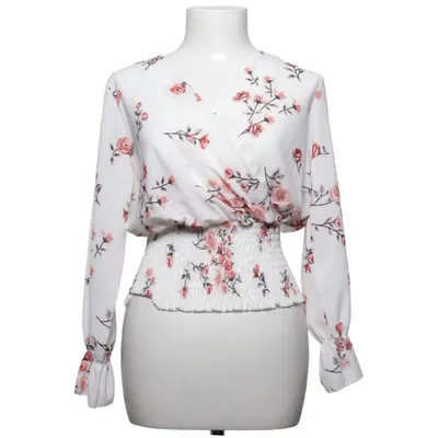 Bluse (Hvid, Flerfarvet) fra New Collection