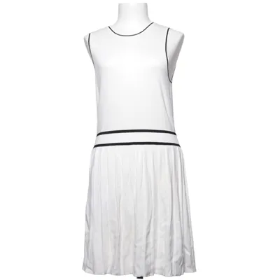 Dress (White, Black) from Abercrombie & Fitch Polyamide, Viscose