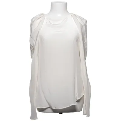 Bluse (Hvid) fra Zara Woman Studio Silke