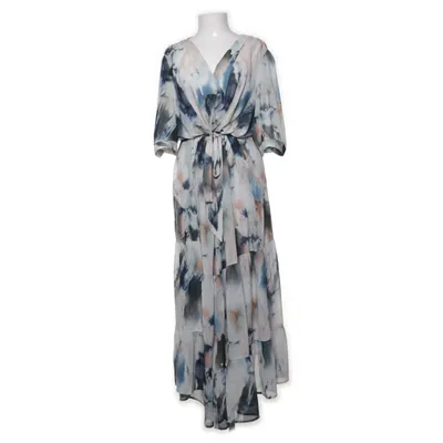 Klänning (X95100A) från Zizzi Elastan, Polyester, Viskos