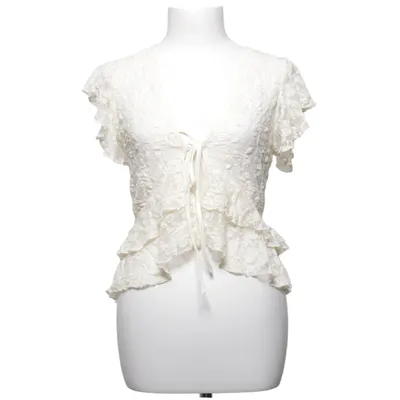 Top (Beige) van VILA Elastaan, Polyamide