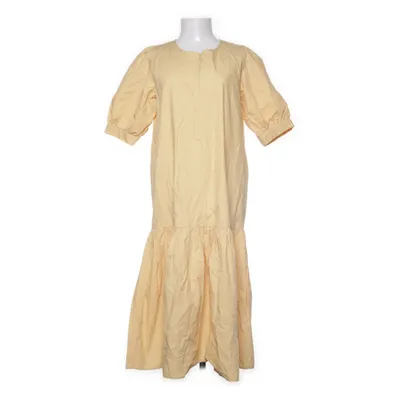 Robe longue (Beige) de Norr Coton biologique