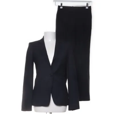 Kostym (Svart) från Massimo Dutti Elastan, Polyamid, Viskos, Ull