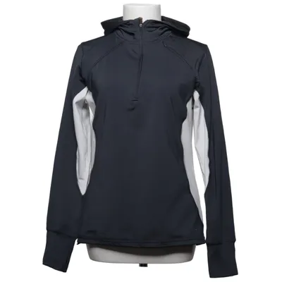 Kapuzenpullover (Grau, Weiß) von Athleta Elasthan, Polyester