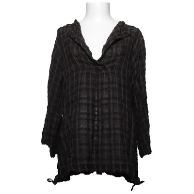 Tunika (Schwarz, Braun) von Masai Baumwolle, Polyester, Viskose