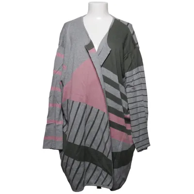 Cardigan (Grijs, Groen, Roze) van Pure by Ulla Popken Organisch katoen