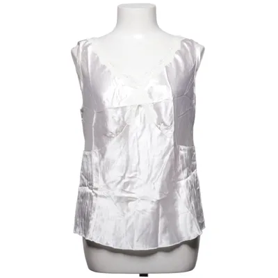 Top (Beige) from Dressbarn Elastane, Silk