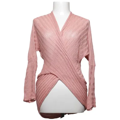 Cardigan cache-cœur (Rose) de Maria Maruschka