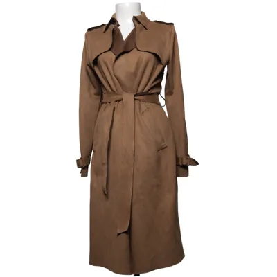 Trenchcoat (Bruin) van Tiffany & Tomato Katoen, Elastaan, Polyester