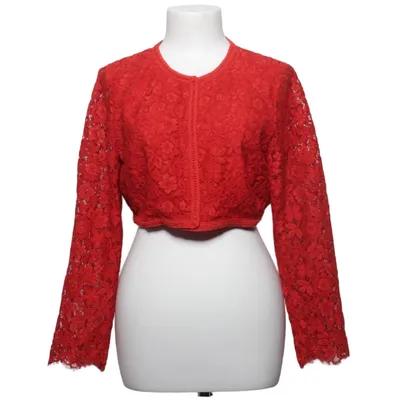 Cardigan (Rouge) de Caroll Coton, Polyamide, Viscose